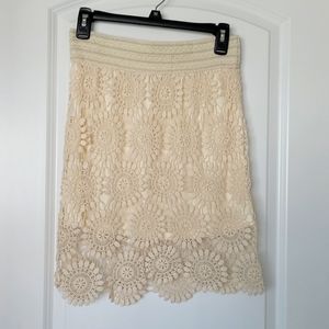 Blue Island lace Skirt
